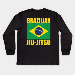 Brazilian Jiu Jitsu (BJJ) Kids Long Sleeve T-Shirt